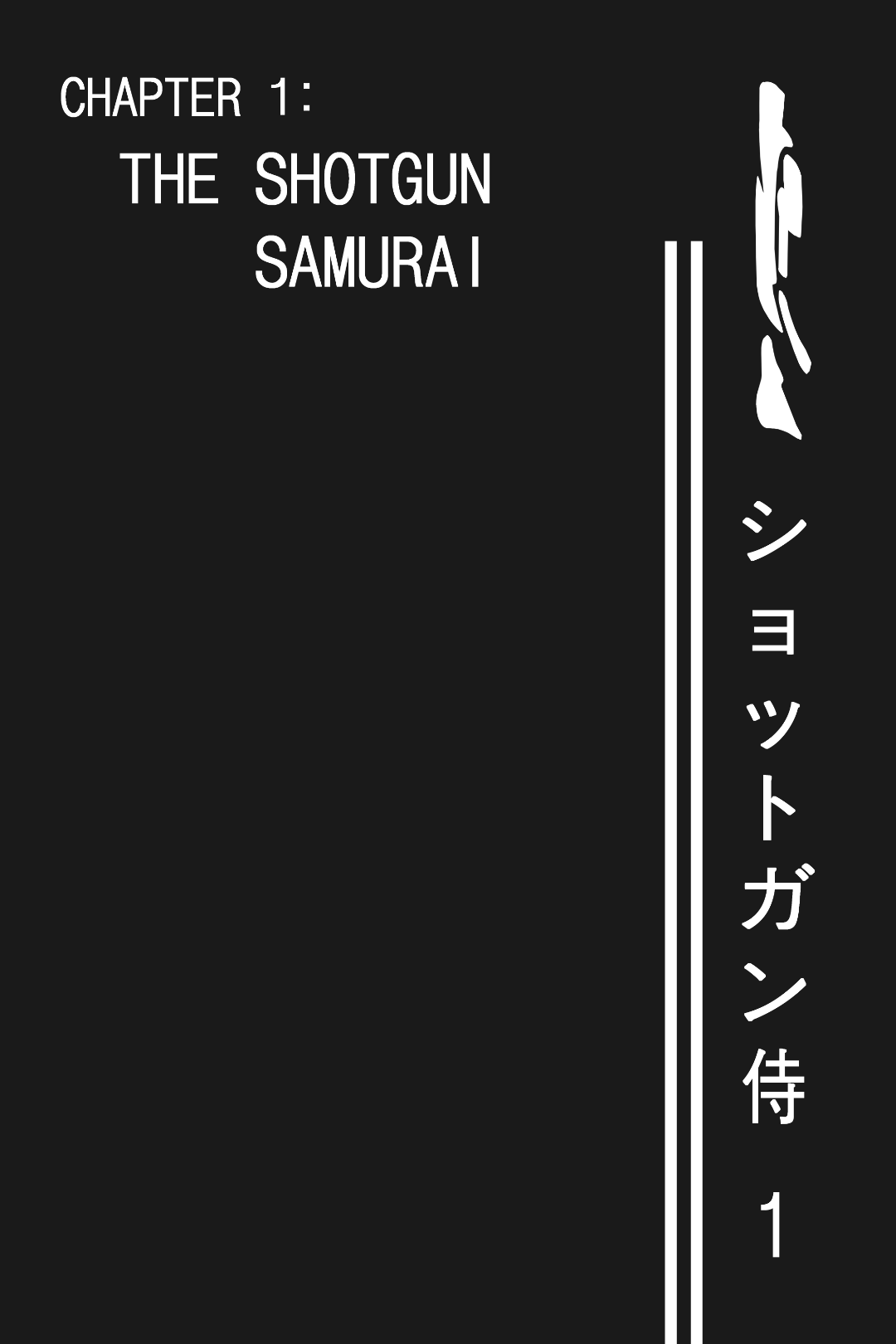 The Shotgun Samurai panel 5