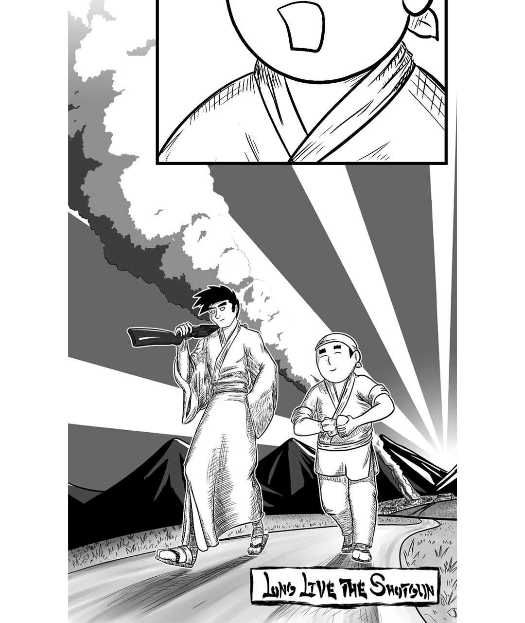 The Shotgun Samurai panel 36