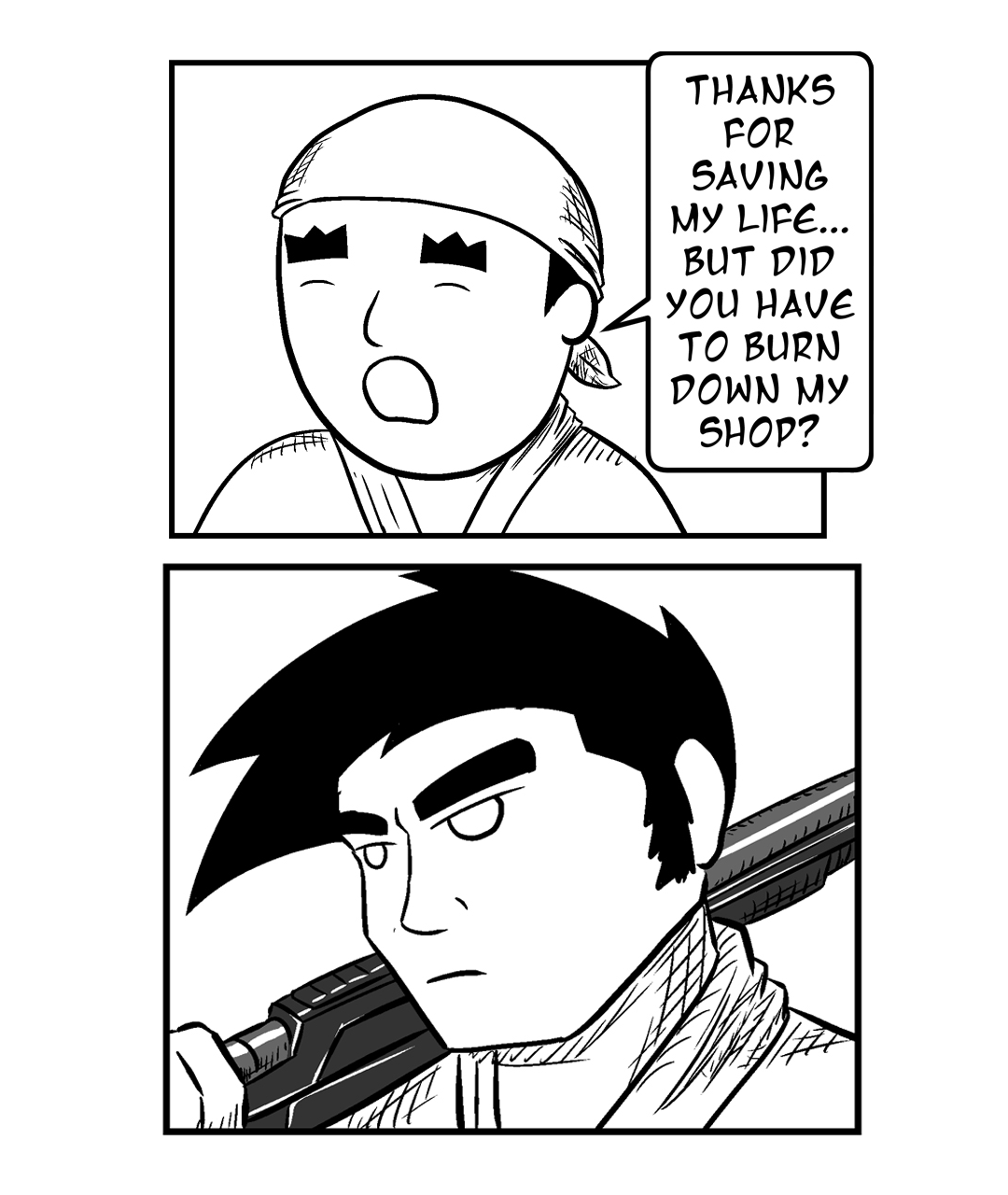 The Shotgun Samurai panel 31