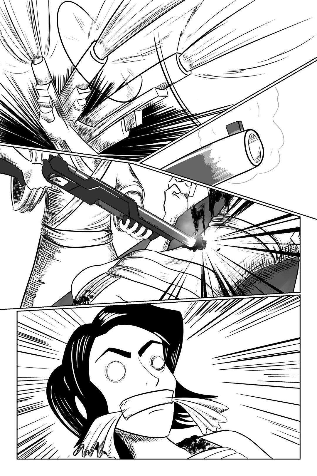 Shotgun Samurai 23 panel 2