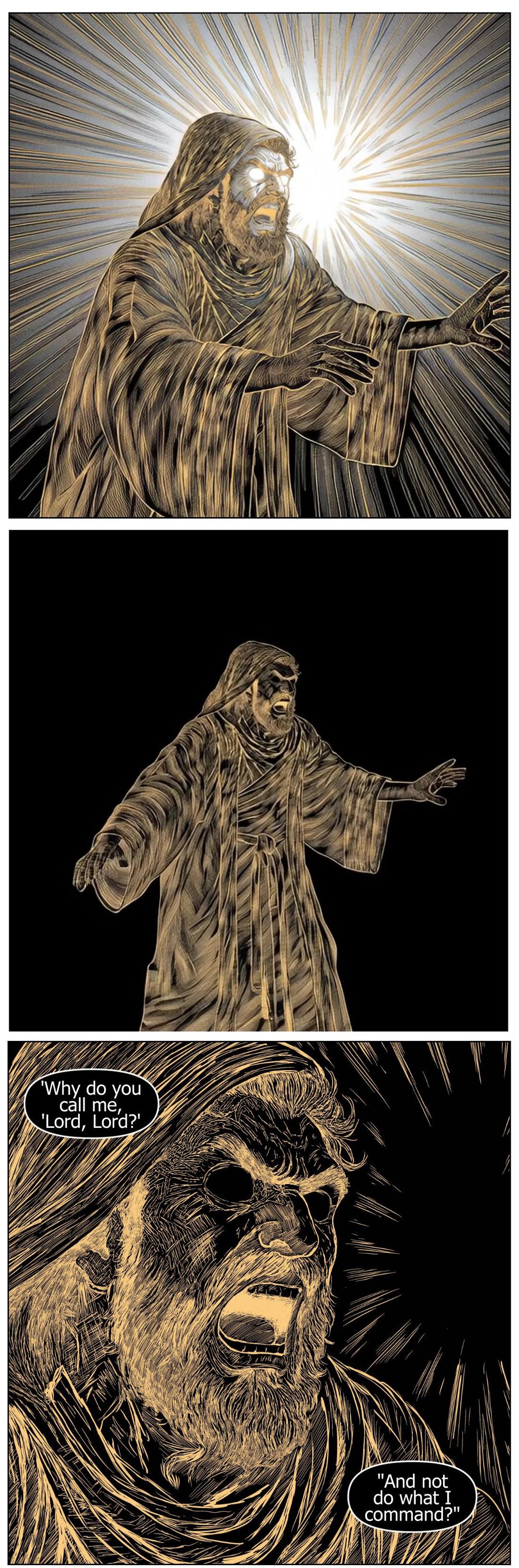 Ὁ ὬΝ / The One Who Is panel 3
