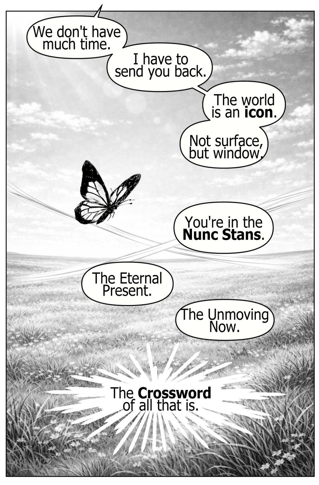 Nunc Stans panel 8