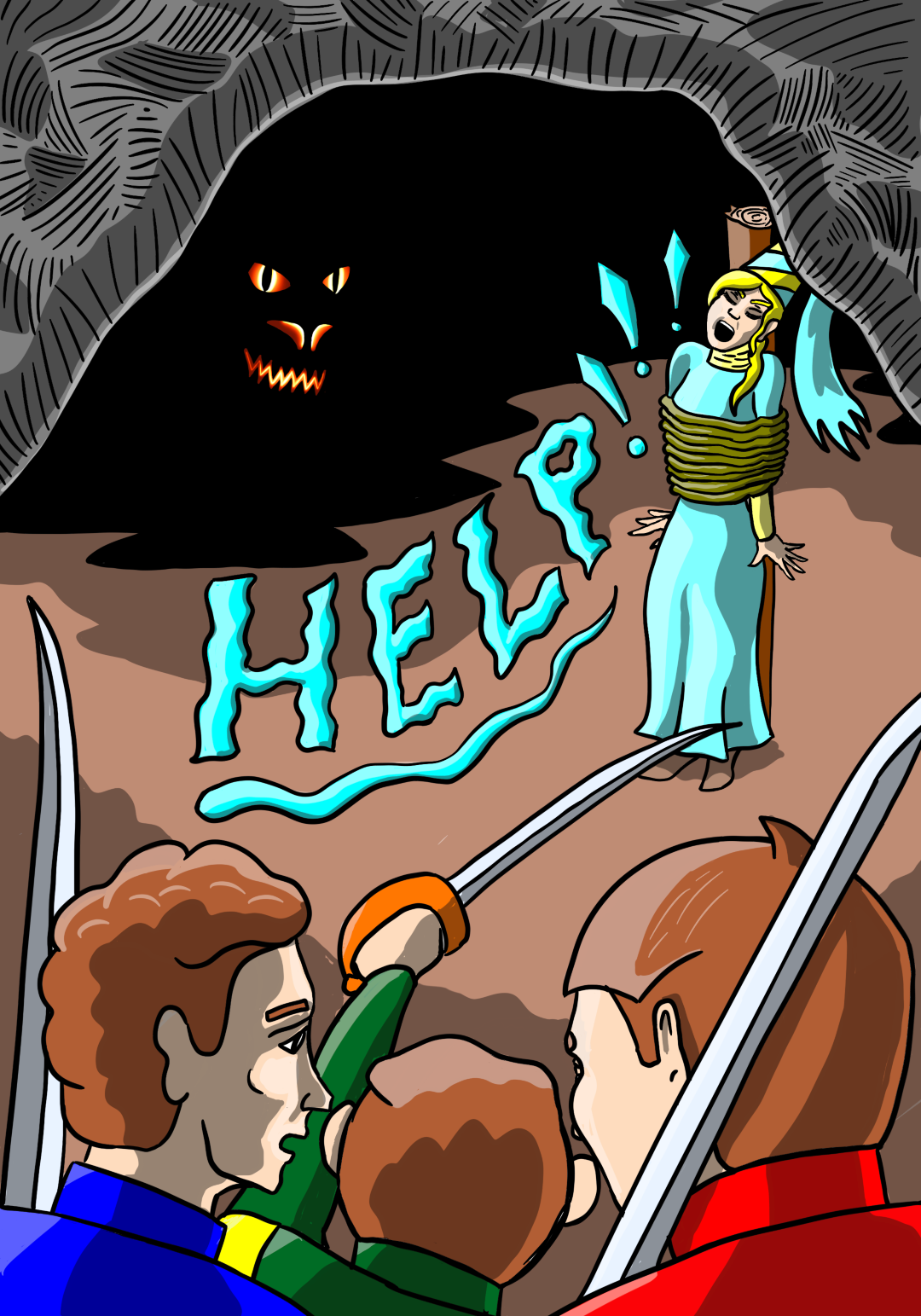 HELP! panel 3