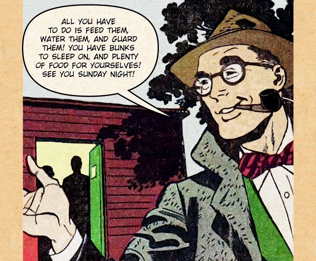 Flyboy in Monkey Business 1 panel 10