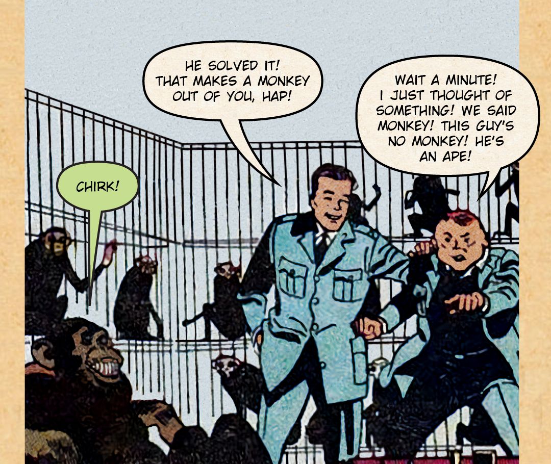 Flyboy in Monkey Business 2 panel 8