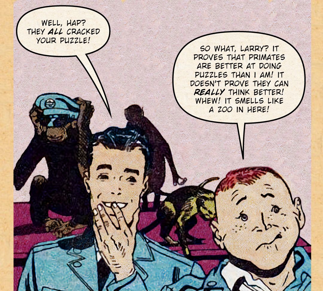 Flyboy in Monkey Business 2 panel 11