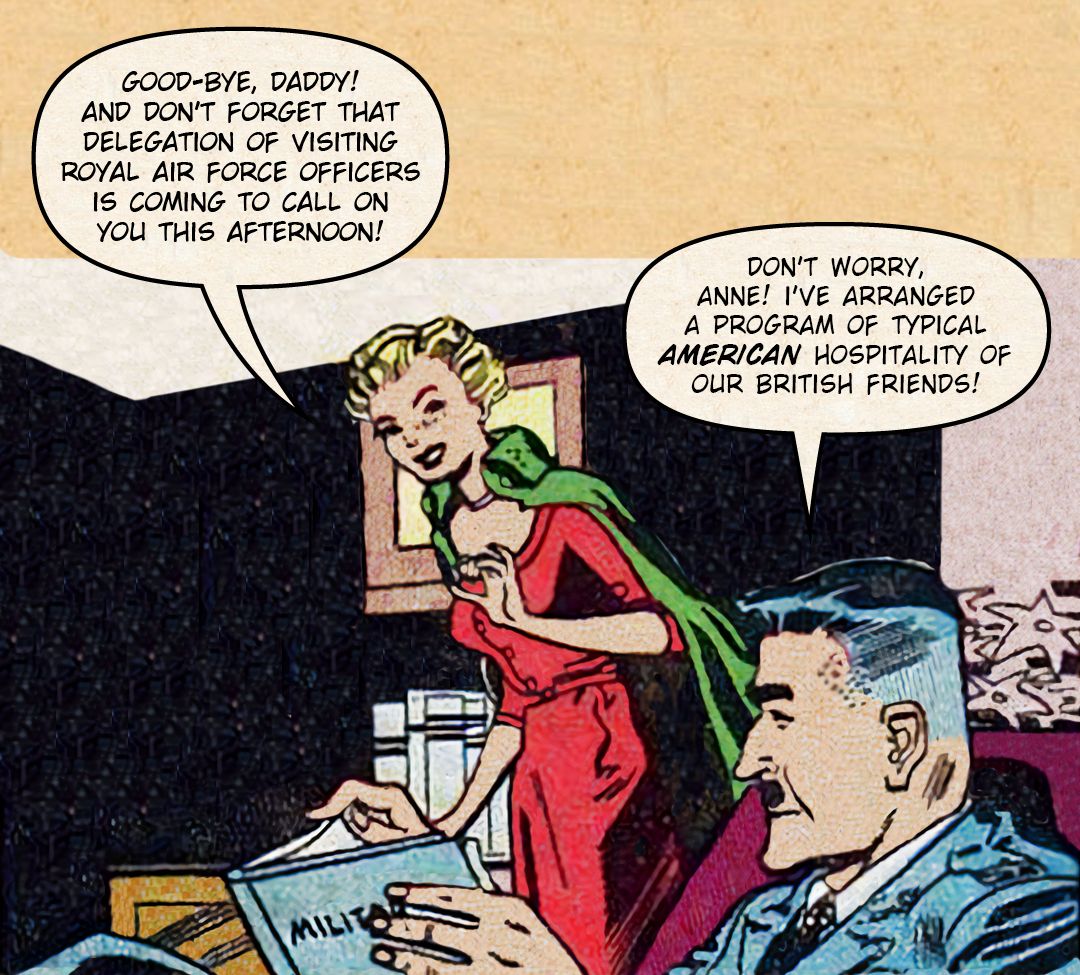 Flyboy in Monkey Business 3 panel 5