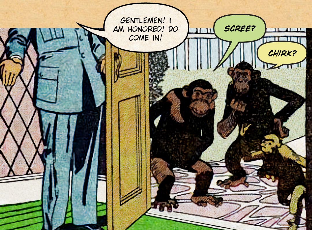 Flyboy in Monkey Business 3 panel 7