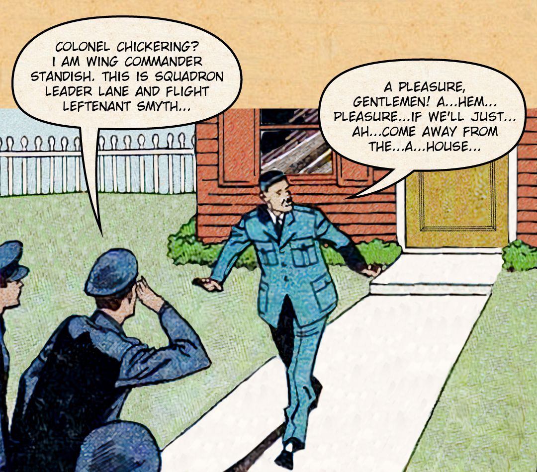 Flyboy in Monkey Business 3 panel 10