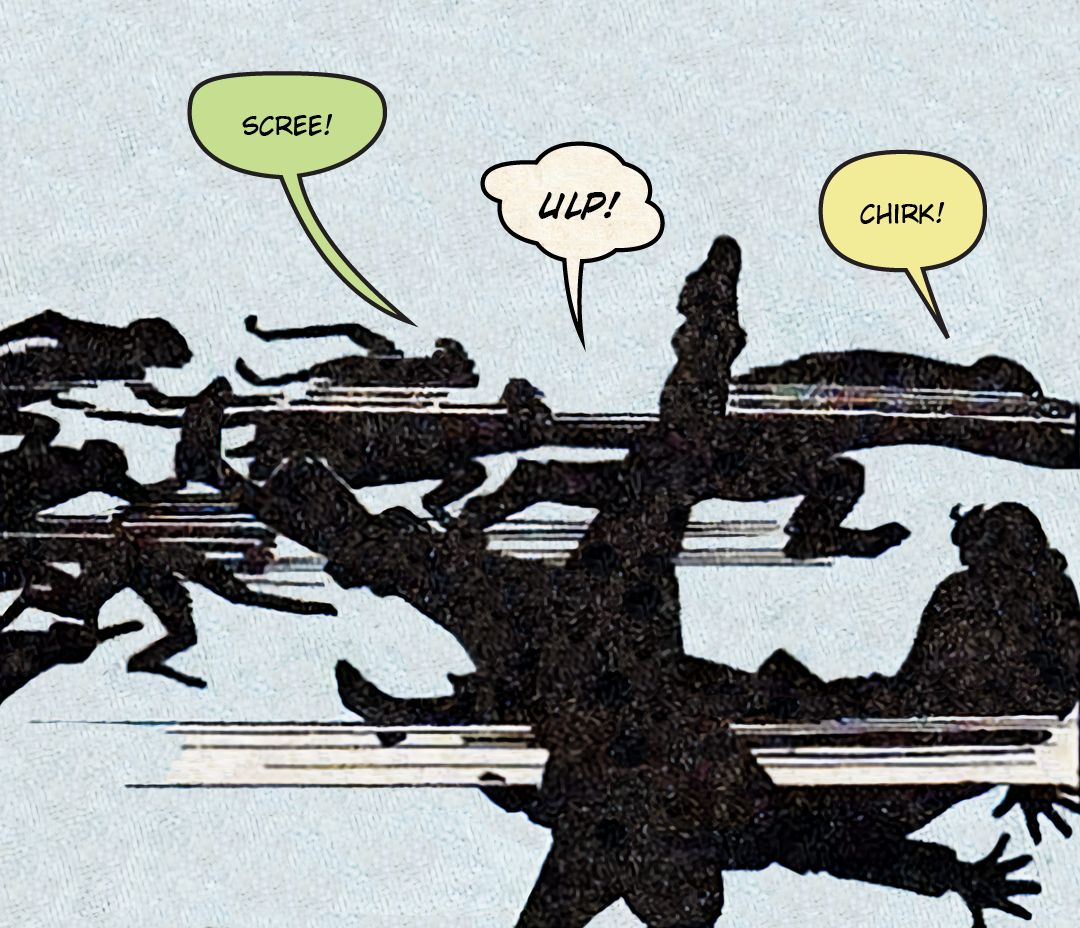 Flyboy in Monkey Business 3 panel 15