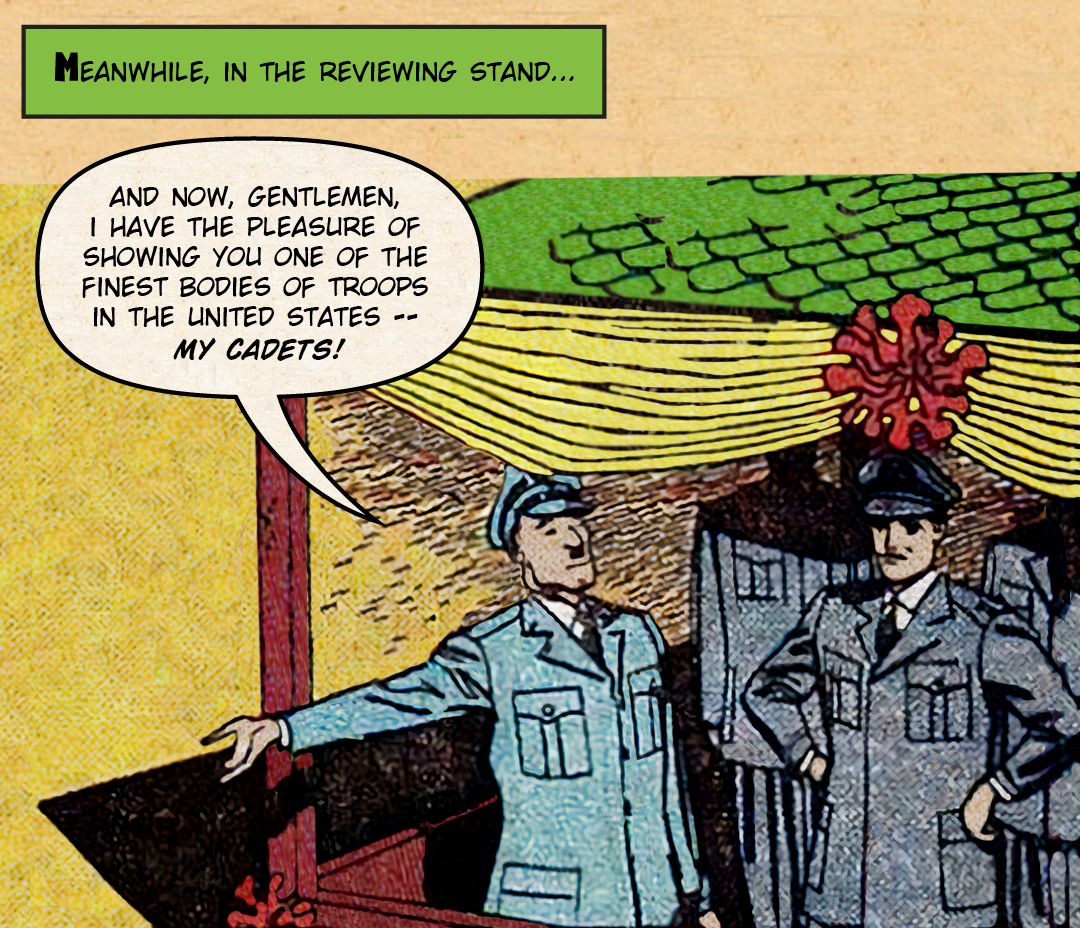 Flyboy in Monkey Business 4 panel 2