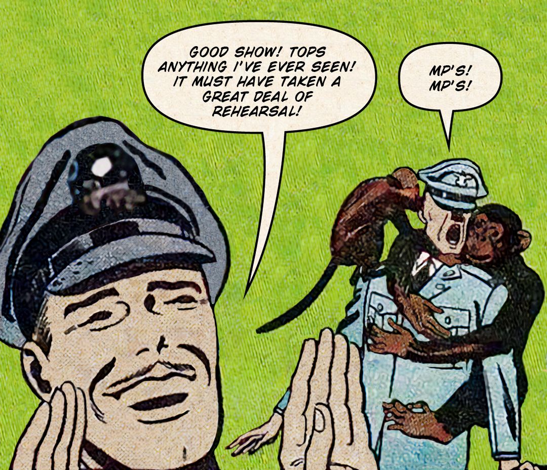 Flyboy in Monkey Business 4 panel 5