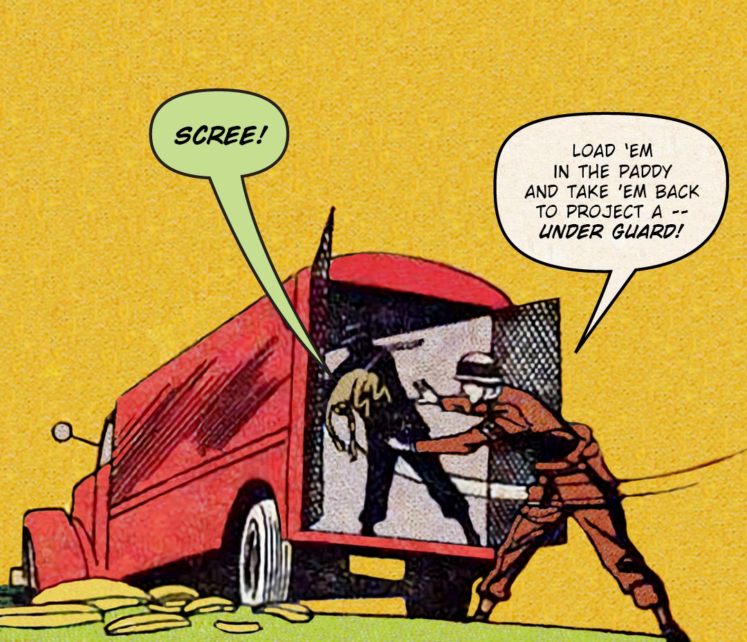 Flyboy in Monkey Business 4 panel 10