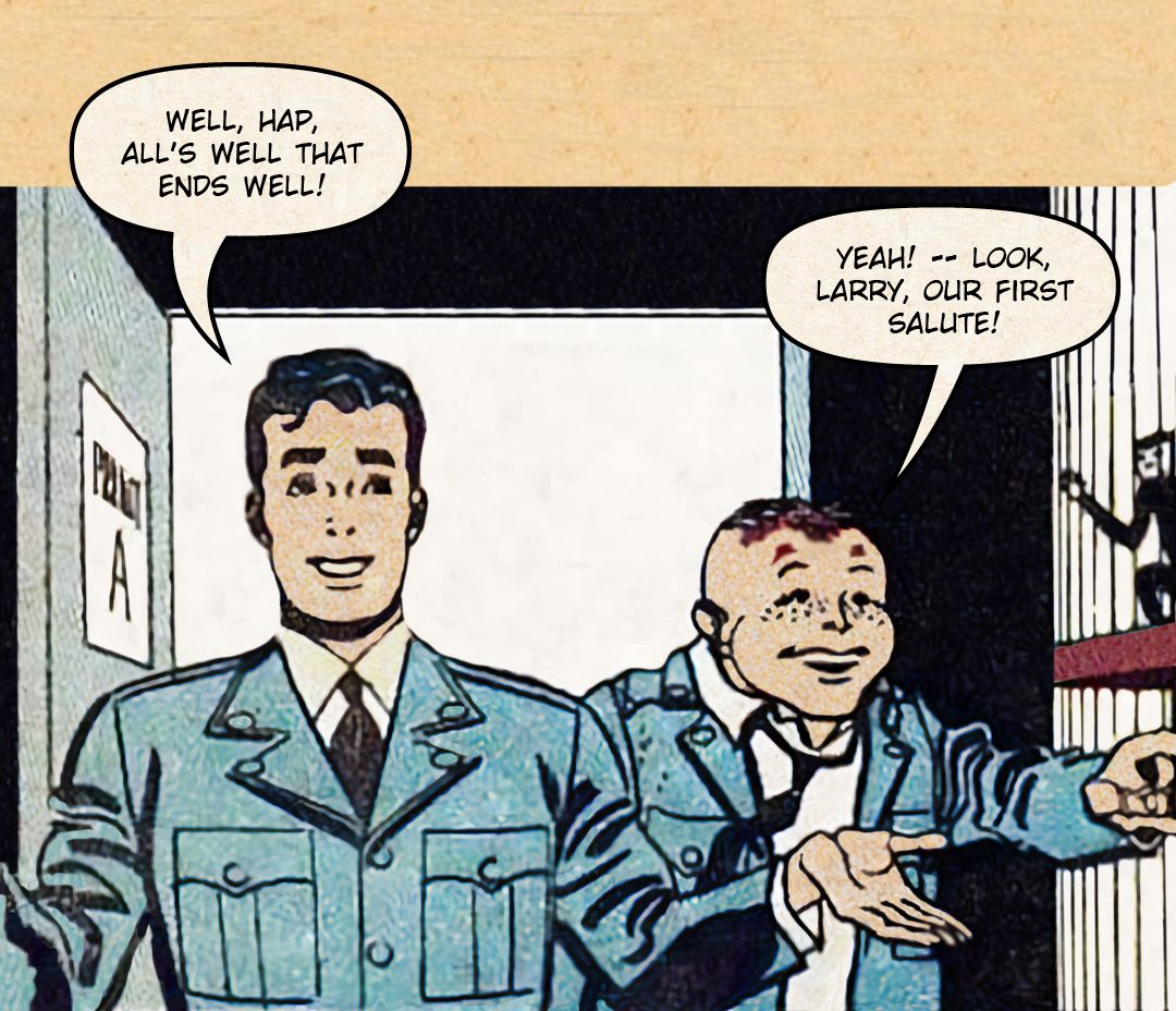 Flyboy in Monkey Business 4 panel 13