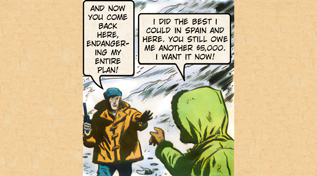 The Frogmen #7 : The Deadly Twist panel 5