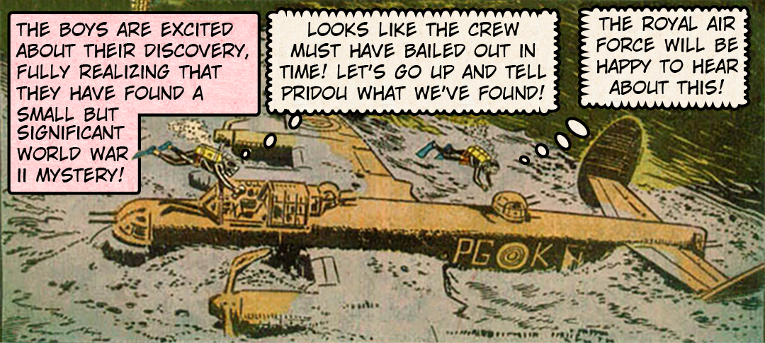 The Frogmen #2 - Dangerous Discoveries panel 14