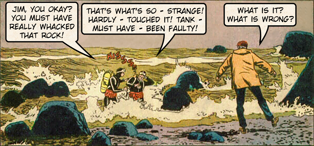 The Frogmen #2 - Dangerous Discoveries panel 16