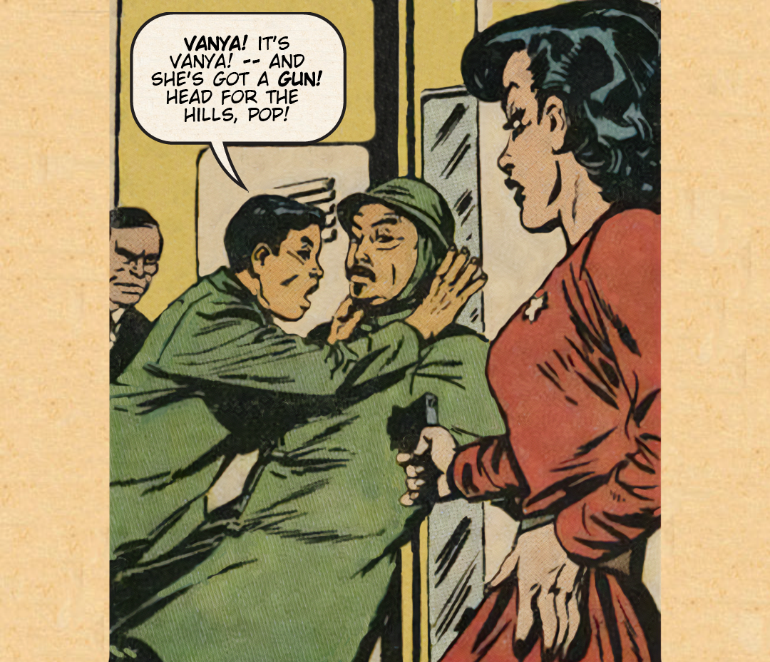 Pitfall #3 : Commie Mata-Hari panel 7