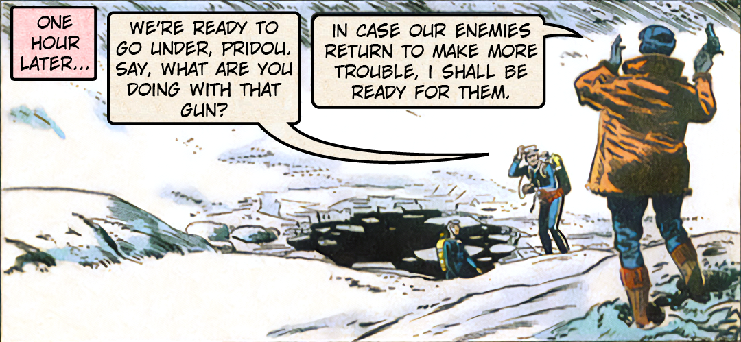 The Frogmen #6 : A Chilling Discovery panel 10