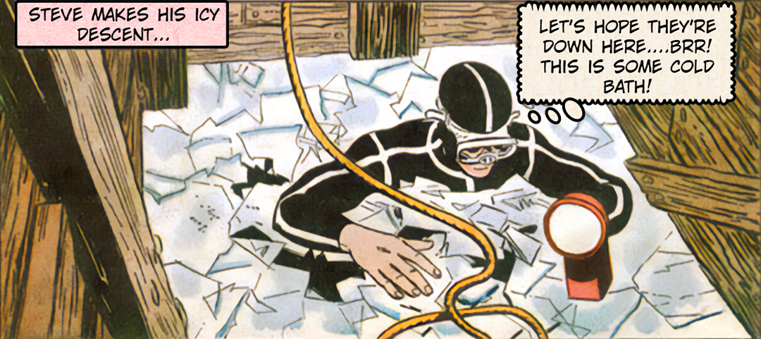 The Frogmen #6 : A Chilling Discovery panel 6