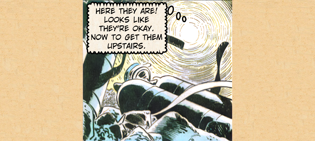 The Frogmen #6 : A Chilling Discovery panel 7