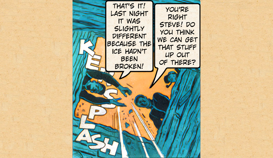 The Frogmen #6 : A Chilling Discovery panel 2