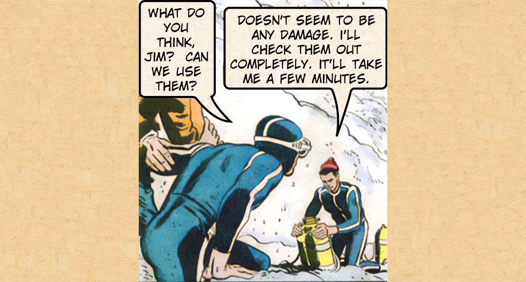 The Frogmen #6 : A Chilling Discovery panel 9