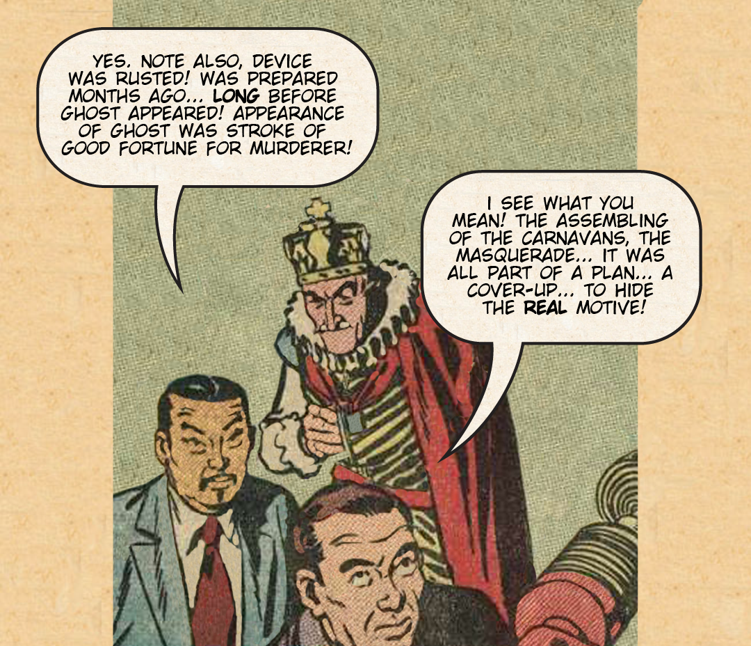 Pawn of Peril #4 : Checkmate panel 4