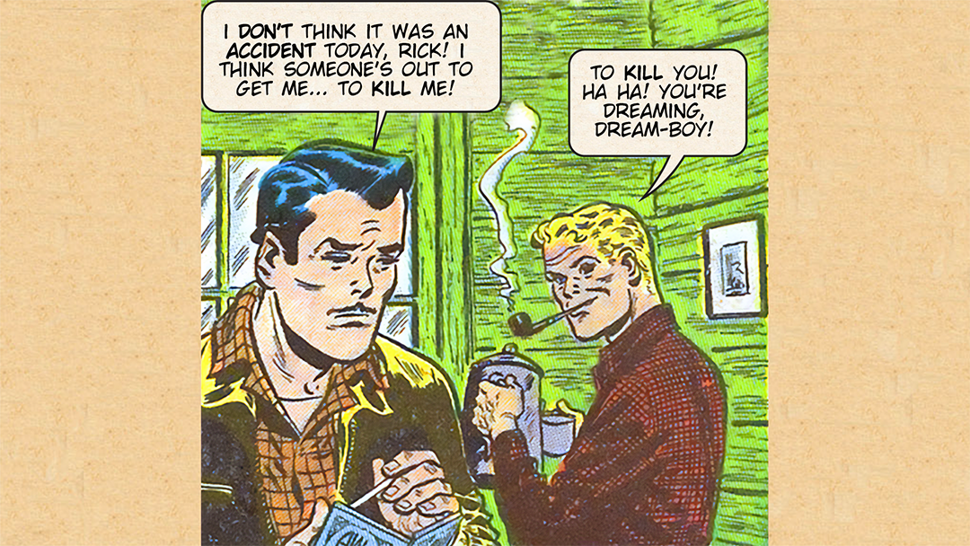 Big Woods Death #3 - No Accident panel 2