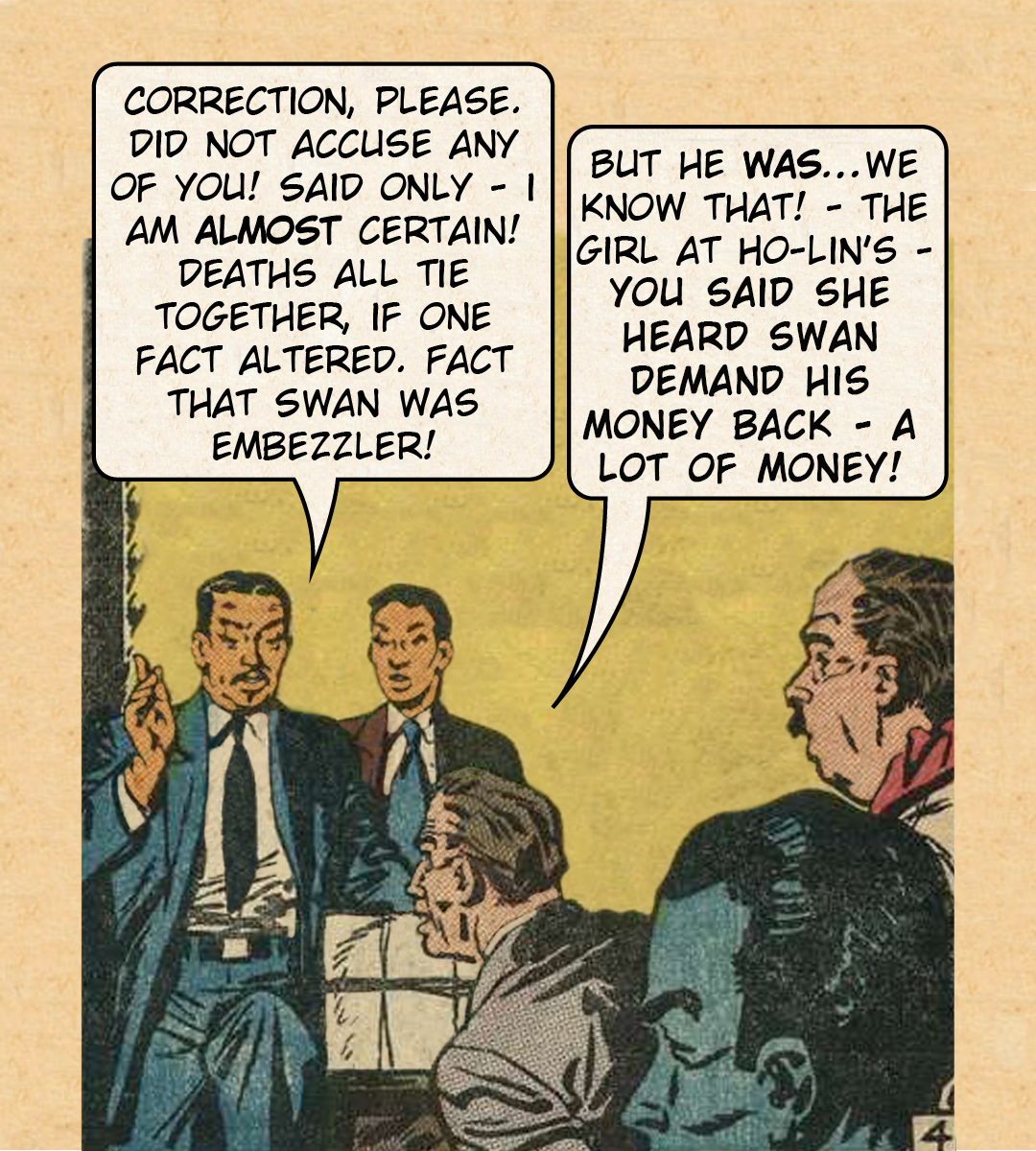 Charlie Chan - See No Evil #3 : The Murderer Revealed panel 3