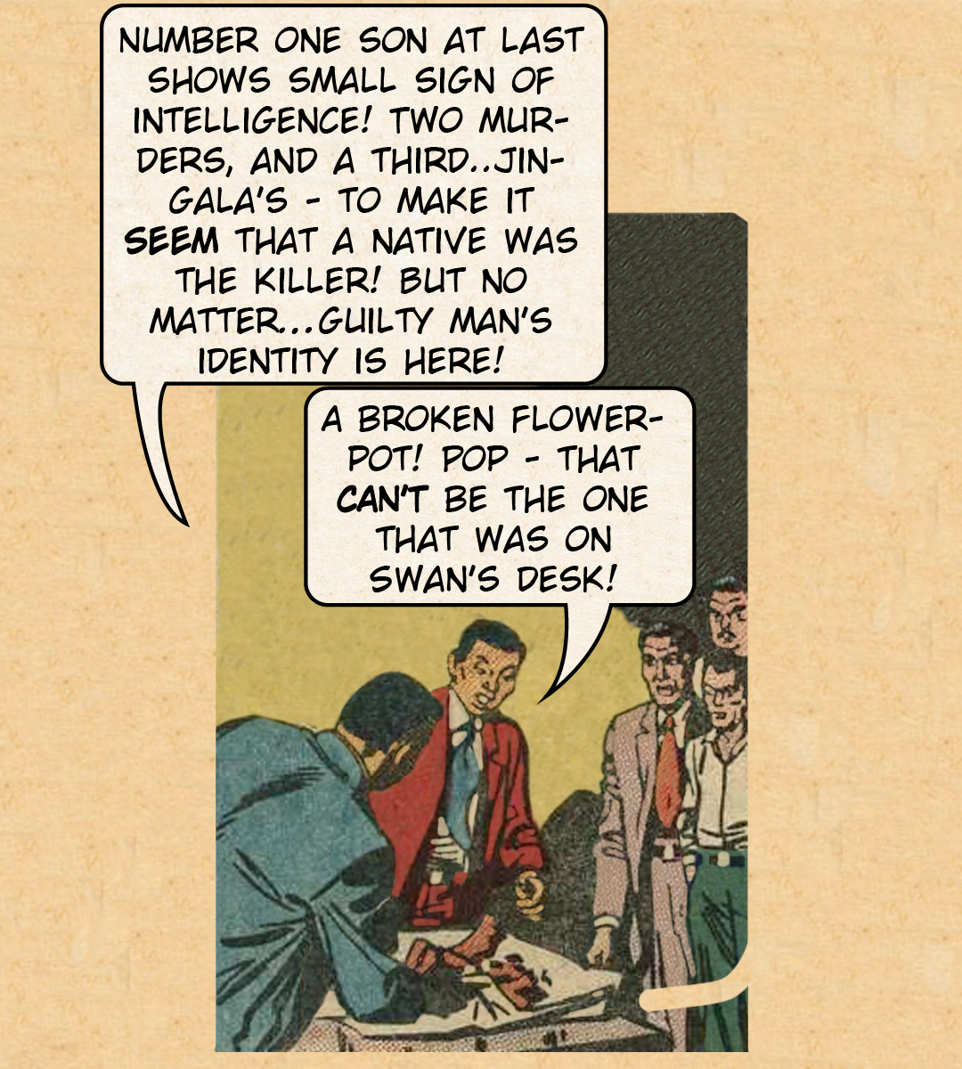 Charlie Chan - See No Evil #3 : The Murderer Revealed panel 5