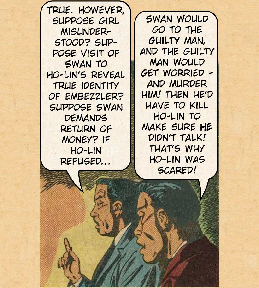 Charlie Chan - See No Evil #3 : The Murderer Revealed panel 4