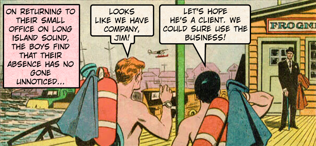 The Frogmen #1 - An Unusual Offer panel 6