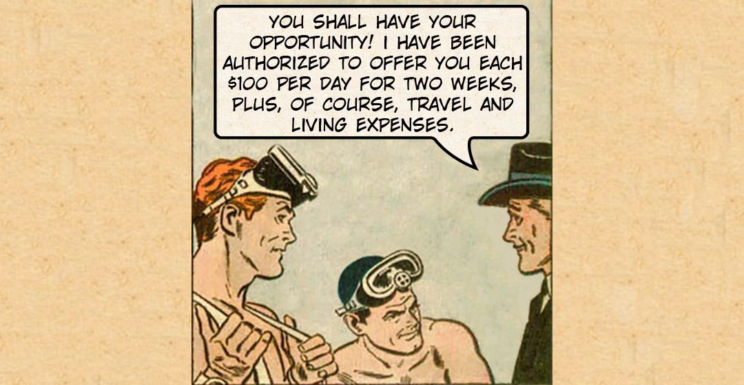 The Frogmen #1 - An Unusual Offer panel 22