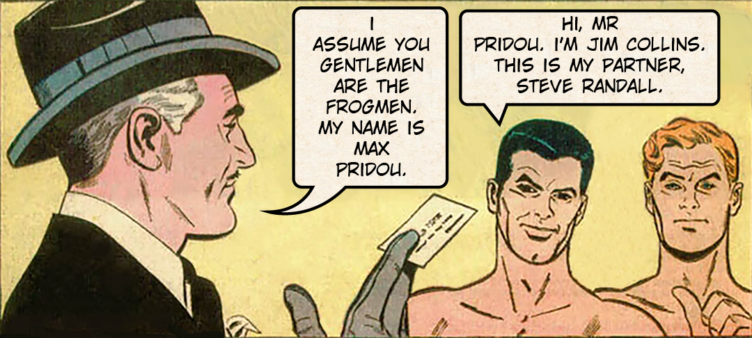 The Frogmen #1 - An Unusual Offer panel 7