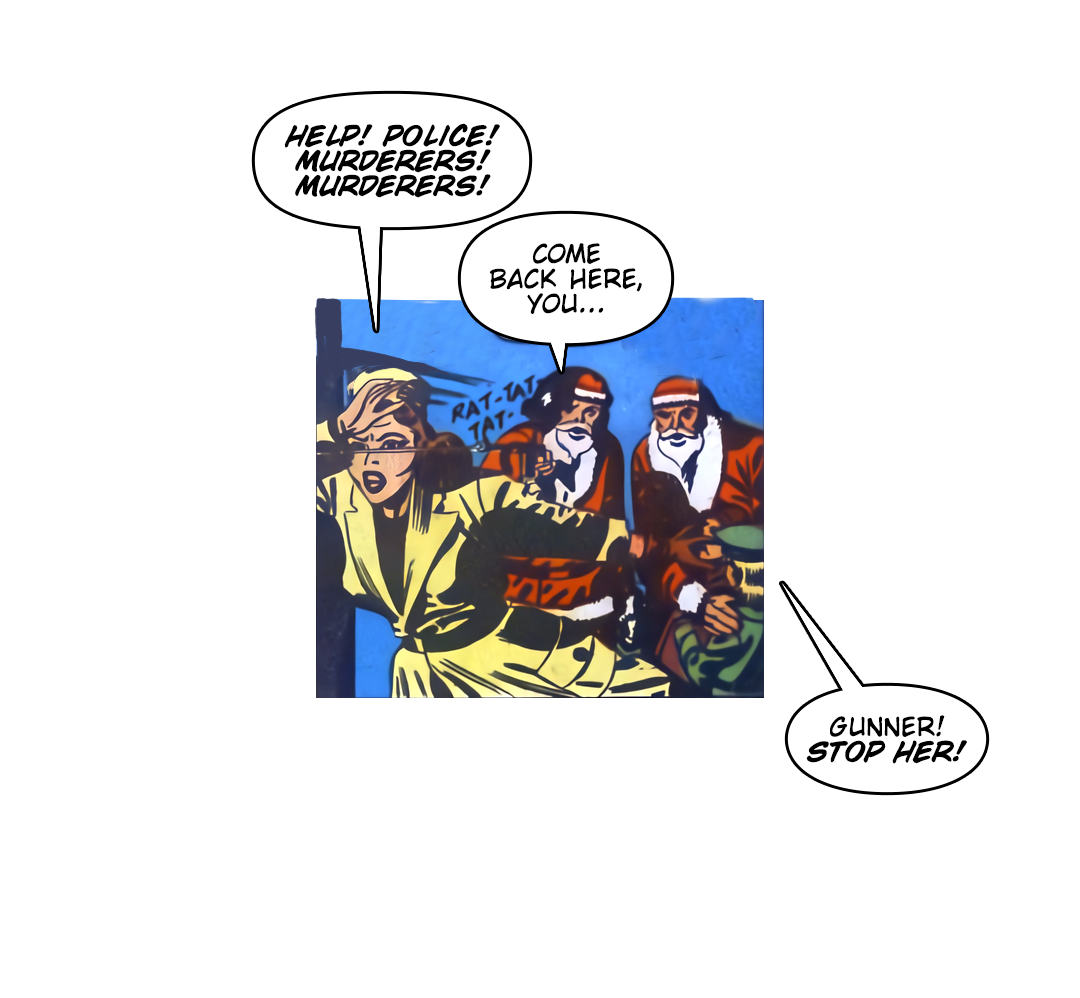 Bullets for Christmas #1 panel 8