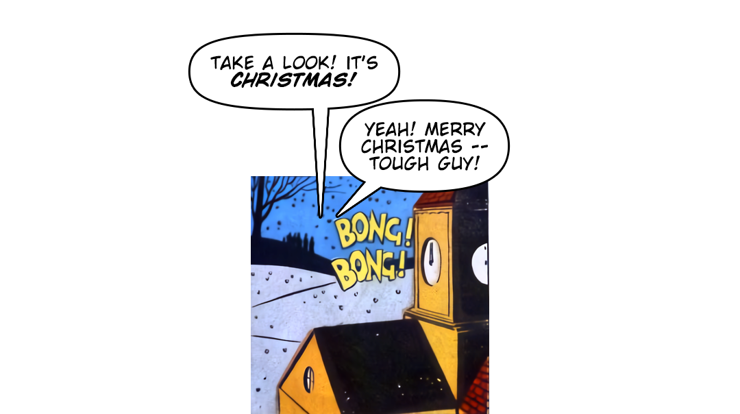 Bullets for Christmas #6 panel 7