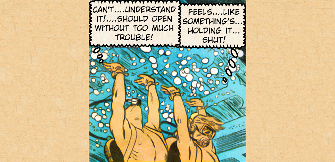 The Frogmen #3: Spanish Treasure panel 17