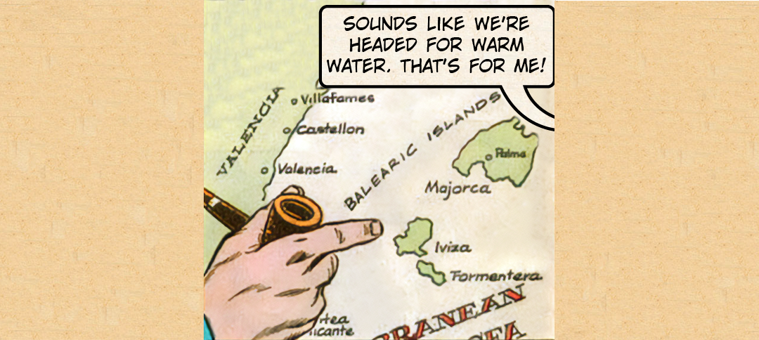 The Frogmen #3: Spanish Treasure panel 6