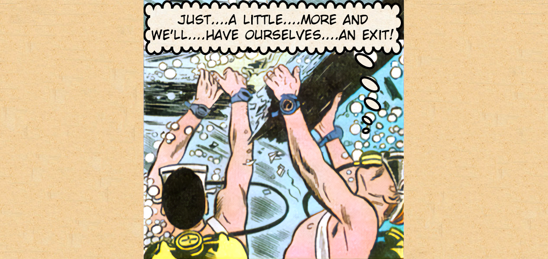 The Frogmen #3: Spanish Treasure panel 20