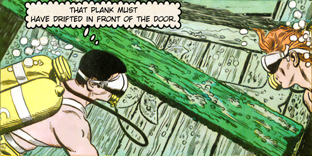 The Frogmen #3: Spanish Treasure panel 22