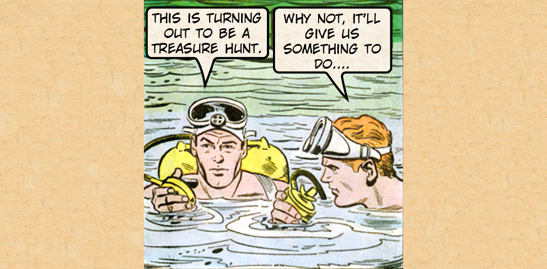 The Frogmen #3: Spanish Treasure panel 9