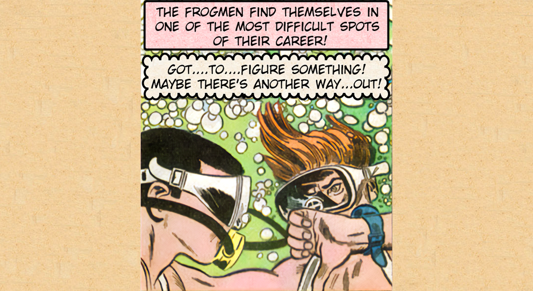 The Frogmen #3: Spanish Treasure panel 18