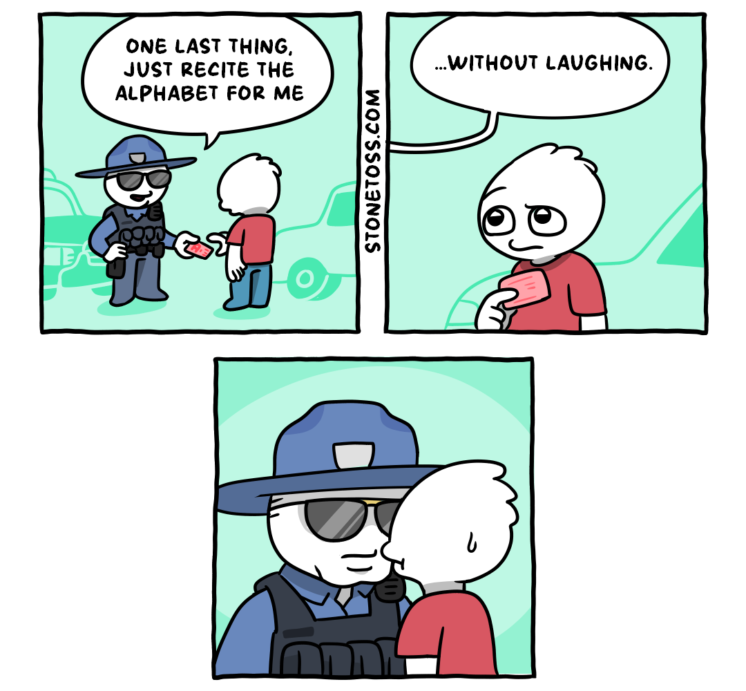 Straight Face panel 1