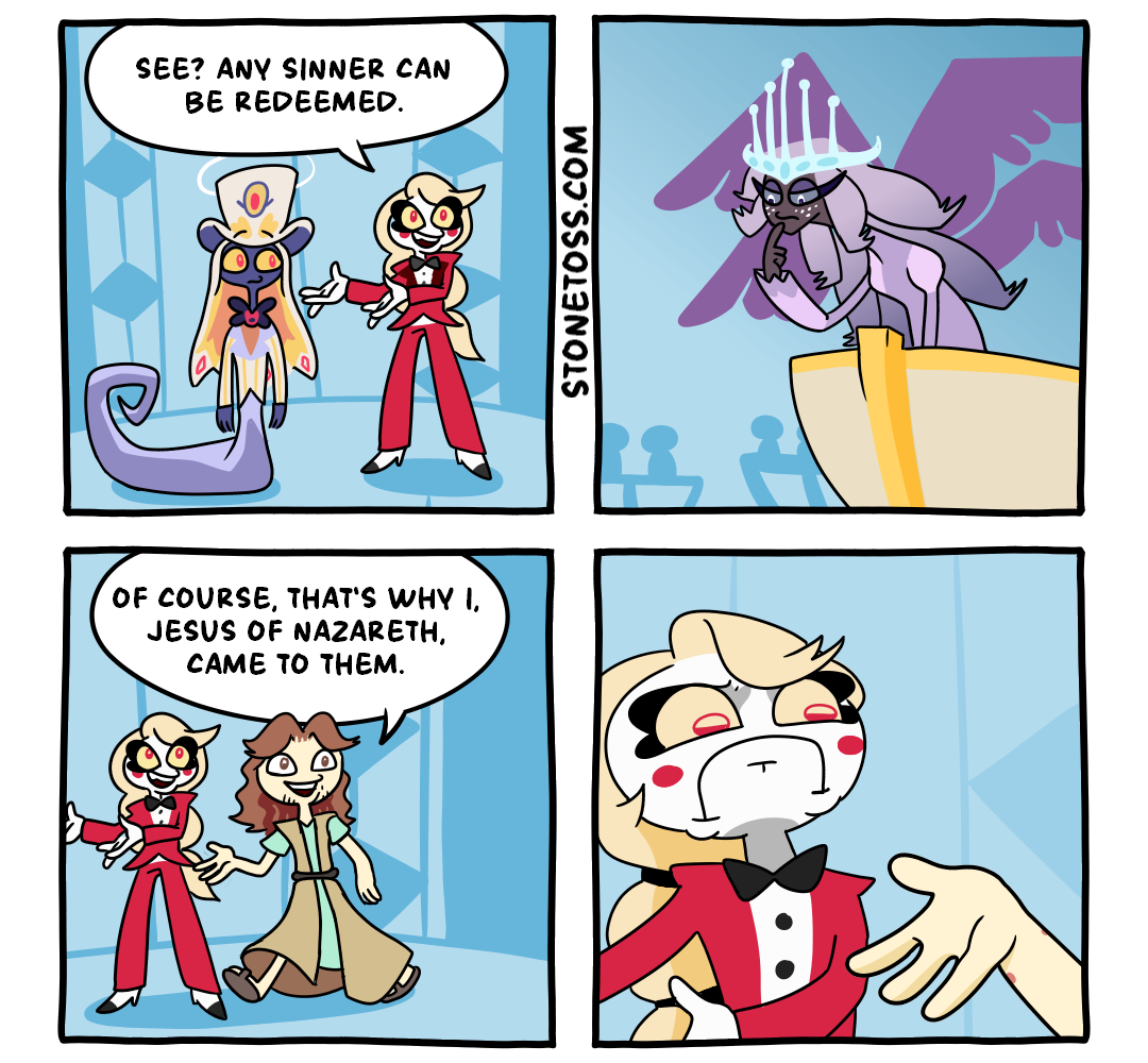 Holier Than Thou panel 1