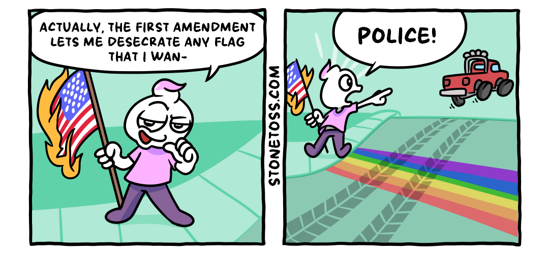 Don’t Tread On Me panel 1