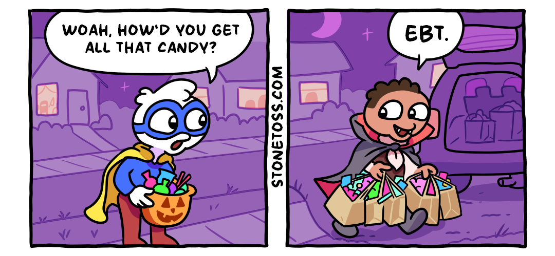 Trick for Treats panel 1