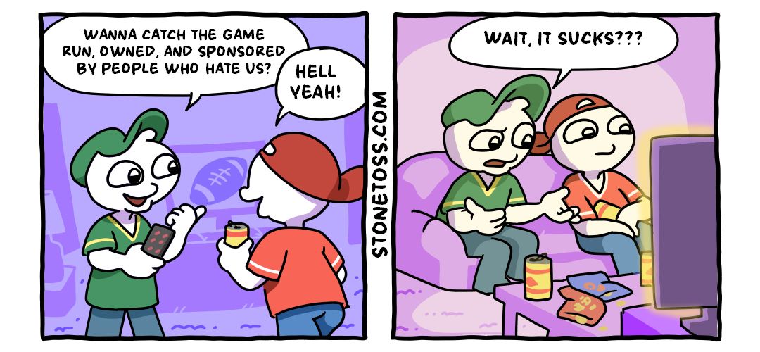 Sportsball Buster panel 1