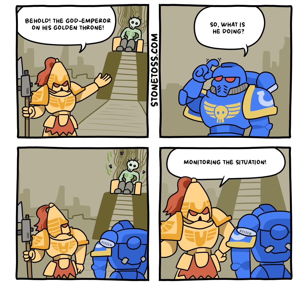 The Emperor Has No Clothes panel 1