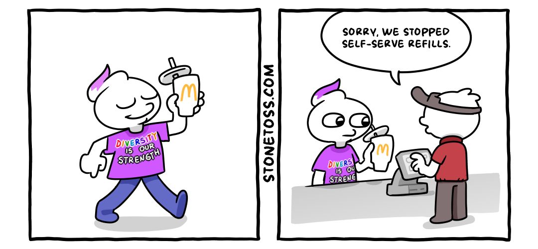 My Cup Runneth Over panel 1